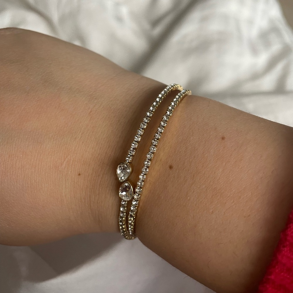 Swarovski Twisty Drop Bracelet